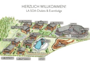 Der Lageplan von LA SOA