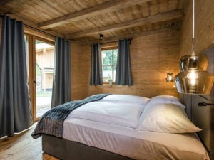 Chaletdorf LA SOA Berggold Chalet Family Schlafzimmer