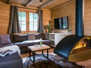 Chaletdorf LA SOA Berggold Chalet Family Wohnzimmer