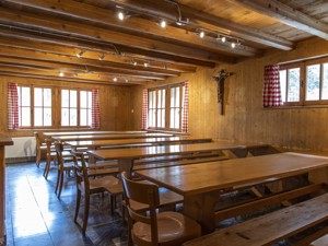 Group accommodation Bad Brunnital Dining room