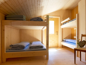 Alphütte Fluonalp Mehrbettzimmer