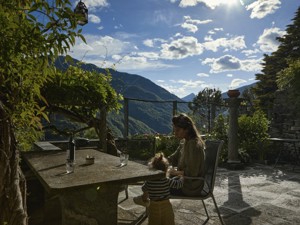 Ferienwohnung Wild Valley Refugium Terrasse