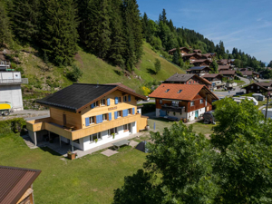 Ferienwohnung Bergblick Hausansicht Sommer