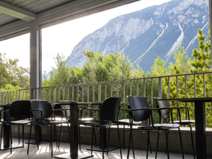 Sportzentrum WYN Skillpark Terrasse