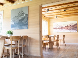 Maison amis de la nature Grindelwald Salle à manger