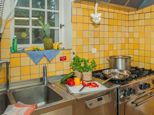 Group accommodation Le Moulin Kitchen