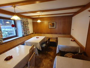 Group accommodation Christiler Dining room