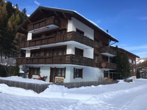 Appartements de vacances Haus L'Orée Vue de la maison hiver