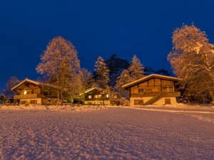 Chalet Montanja Vue de la maison hiver