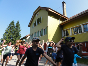 Lagerhaus Jugendalp Hausansicht Sommer