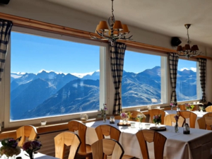 Cabane de montagne Gotschnagrat Vue