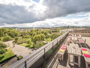 Terrasse sur le toit