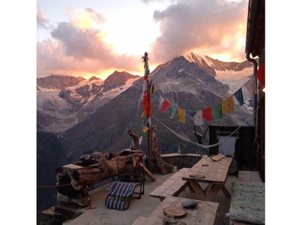 Berghütte Kinhütte Aussicht