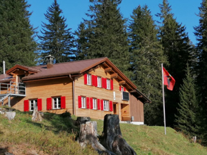 Camp de ski Mattwald Vue de la maison été