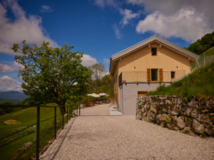 Alpage di Caviano Vue de la maison été