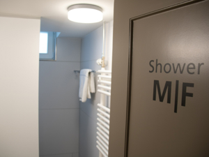 Group accommodation Kinderdorf Pestalozzi Showers