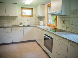 Group accommodation Kinderdorf Pestalozzi Kitchen