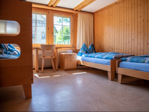 Group accommodation Kinderdorf Pestalozzi Bedroom