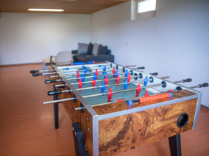 Group accommodation Kinderdorf Pestalozzi Table football