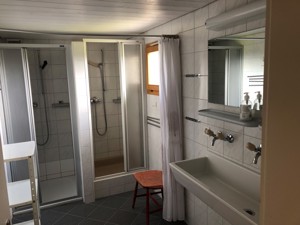 Group accommodation Chilchmoos Jaunpass Sanitary facilities