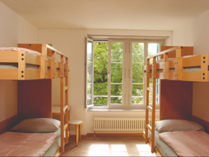 Jugendherberge Richterswil Schlafzimmer