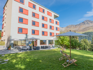 Youth Hostel Valbella-Lenzerheide House view