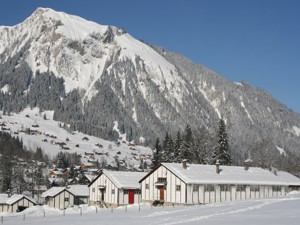 Gruppenhaus Mountain Lodge 1 Hausansicht Winter