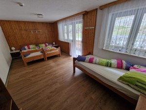 Ferienhaus Zur Vispu Schlafzimmer