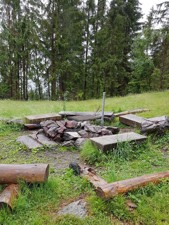 Boyscout camp Schwanderberg Villa Kunterbunt Barbecue area