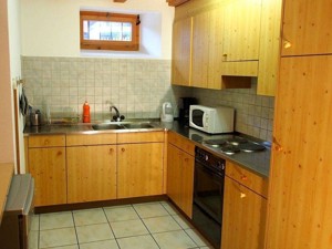 Group accommodation Alte Sennerei Kitchen