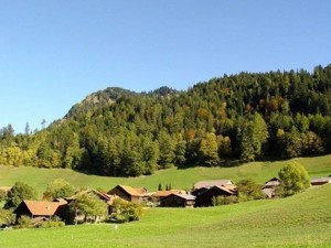 Gruppenhaus Alte Sennerei Lage Sommer