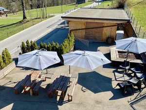 Chalet Teamlodge Terrasse