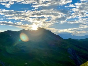 Berghaus Hörnlihütte Arosa Aussicht