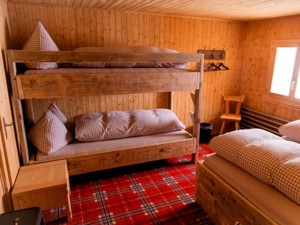 Berghaus Hörnlihütte Arosa Mehrbettzimmer