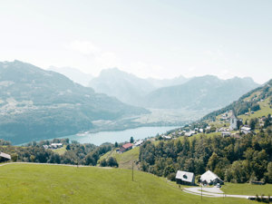 Group accommodation Schwendihaus View summer