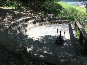 Boyscout camp Birchli Barbecue area