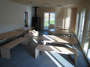 Boyscout camp Birchli Dining room