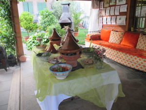 The accommodation is known for its Moroccan specialities